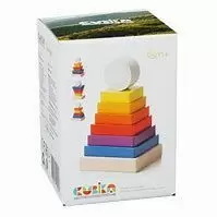 PIRÁMIDE DE MADERA ARCOIRIS