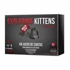 EXPLODING KITTENS NFSW NEGRO. JUEGO DE CARTAS