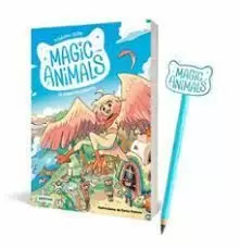 PACK MAGIC ANIMALS 1 + LAPIZ GATO