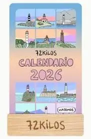 CALENDARIO DE MESA 2026 72 KILOS