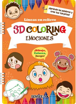 3D COLORING EMOCIONES