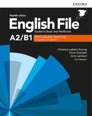 ENGLISH FILE A2/B1 LIBRO FOURTH EDITION 4TH