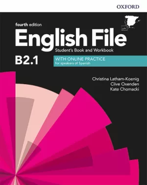 ENGLISH FILE B2.1 STUDENTS BOOK AND WORKBOOK WITH KEY FOURTH EDITION