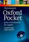 DICC INGLES OXFORD POCKET 4ED +CD