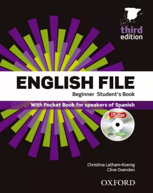 ENGLISH FILE BEGINNER 3RD ED. PACK STUDENT'S BOOK + WORKBOOK WITH KEY PACK