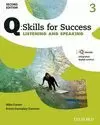 Q: SKILLS FOR SUCCESS 3 LISTENING AND SPEAKING STUDENTS BOOK WITH IQ ONLINE   AM