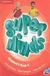 SUPER MINDS 4 STUDENT'S BOOK WITH DVD-ROM (4EP)