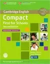 COMPACT FIRST FOR SCHOOLS STUDENT'S BOOK WITH ANSWERS WITH CD-ROM 2ND EDITION FCE