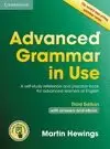 ADVANCED GRAMMAR IN USE WITH ANSWERS AND INTERACTIVE EBOOK 3RD EDITION