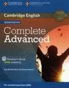COMPLETE ADVANCED LIBRO WITH ANSWERS (2ED+CD-ROM)