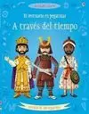 A TRAVÉS DEL TIEMPO. LIBRO PEGATINAS