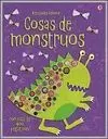 COSAS DE MONSTRUOS. ACTIVIDADES CON PEGATINAS