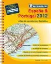 MAPA MICHELIN ESPAÑA PORTUGAL 2012 (FORMATO A4)
