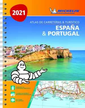 ATLAS CARRETERAS 2021 A4 ESPAÑA & PORTUGAL