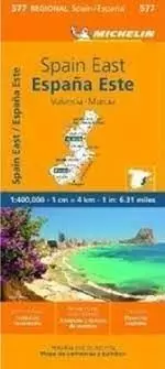 MAPA REGIONAL ESPAÑA ESTE 2023 COMUNIDAD VALENCIANA MURCIA VALENCIA