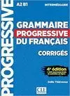 GRAMMAIRE PROGRESSIVE DU FRANCAIS CORRIGÉS