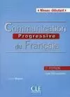 COMMUNICATION PROGRESSIVE FRANÇAIS DEBUTANT LIVRE