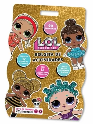 L.O.L. SURPRISE! BOLSITA DE ACTIVIDADES (DORADA)