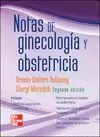 NOTAS EN GINECOLOGIA Y OBSTETR