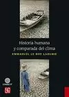 HISTORIA HUMANA Y COMPARADA DEL CLIMA
