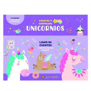 UNICORNIOS (CAJA CON LIBRO+PUZLE) (