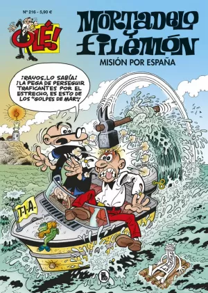 OLÉ 217 MORTADELO MISIÓN POR ESPAÑA