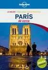 PARÍS DE CERCA 2013 LONELY PLANET