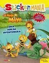 ABEJA MAYA. STICKERMANÍA. UNA ABEJA AVENTURERA