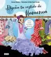 DISEÑA TU VESTIDO DE FLAMENCA (PEGATINAS)