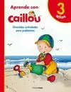 APRENDE CON CAILLOU 3AÑOS