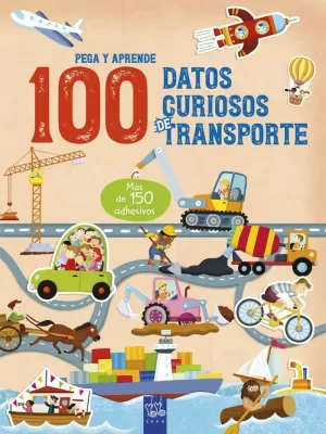 100 DATOS CURIOSOS DE TRANSPORTE (PEGATINAS)