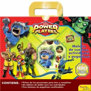 POWER PLAYERS MALETÍN DE CUENTOS, ACTIVIDADES Y PEGATINAS