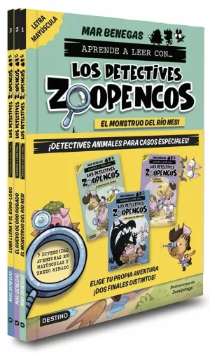 PACK LOS DETECTIVES ZOOPENCOS 1, 2, 3 (ELIGE TU HISTORIA)
