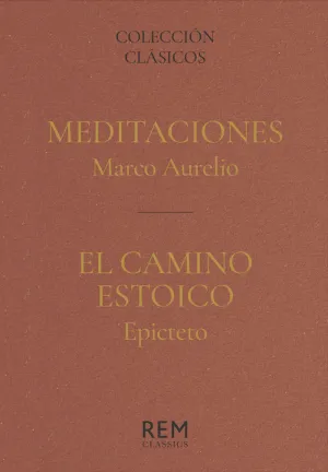 ESTUCHE MEDITACIONES + EL CAMINO ESTOICO (COLECCIÓN CLÁSICOS)
