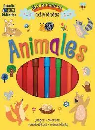 ANIMALES MIS PRIMERAS ACTIVIDADES + ROTULADORES