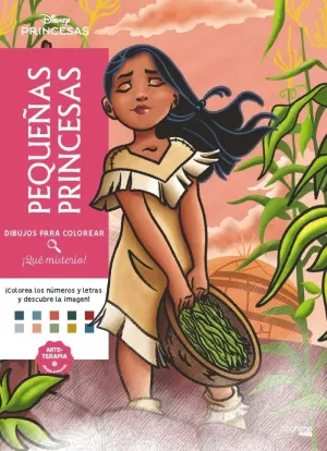 PEQUEÑAS PRINCESAS (DIBUJOS PARA COLOREAR) ¡QUÉ MISTERIO!