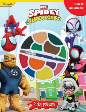SPIDEY Y SU SUPEREQUIPO (PINTA PÓSTERS)