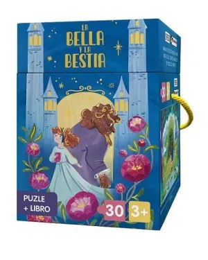 BELLA Y BESTIA PUZLE 30 + LIBRO