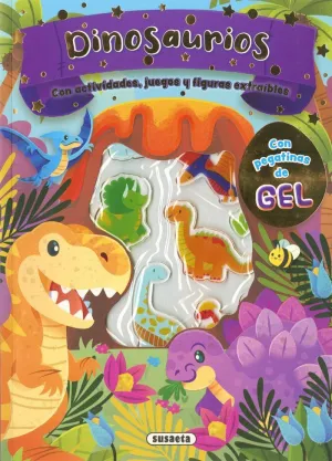 DINOSAURIOS (CON PEGATINAS DE GEL)