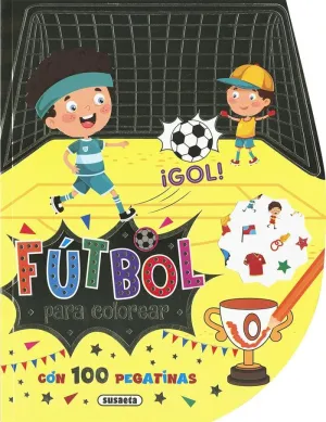FÚTBOL PARA COLOREAR (PEGATINAS)