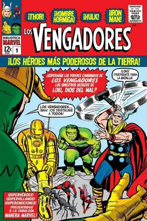 VENGADORES 1 (BIBLIOTECA MARVEL 12)