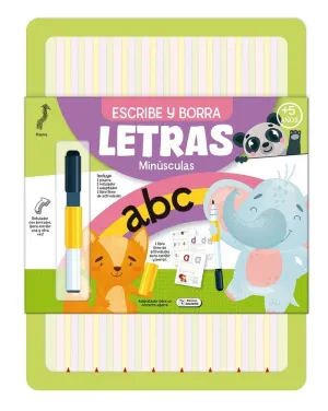 ESCRIBE Y BORRA - MINÚSCULAS ABC