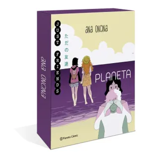 ESTUCHE 5º ANIVERSARIO PLANETA MANGA ANA ONCINA (JUST FRIENDS / PLANETA  + MINIPÓSTER + POSTALES + FIGURA)