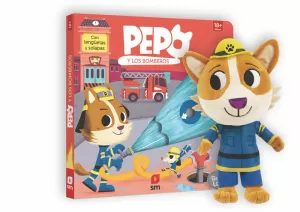 PACK PEPO Y LOS BOMBEROS + MUÑECO