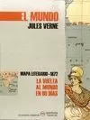 MAPA LITERARIO DE JULES VERNE