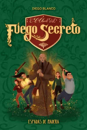 CLUB DEL FUEGO SECRETO 2 ESPADAS DE MADERA