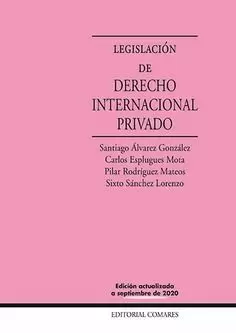 LEGISLACION DE DERECHO INTERNACIONAL PRIVADO 22'ED