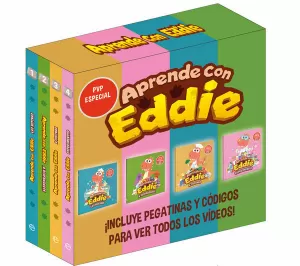 PACK APRENDE CON EDDIE (4 VOLS.)