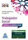 TRABAJADOR SOCIAL 2016 JUNTA ANDALUCÍA