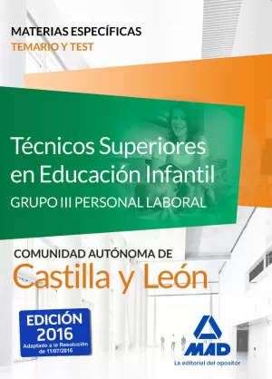 TECNICOS SUPERIORES EN EDUCACION INFANTIL